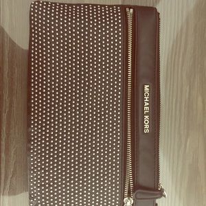 Michael Kors Selma Studded Clutch